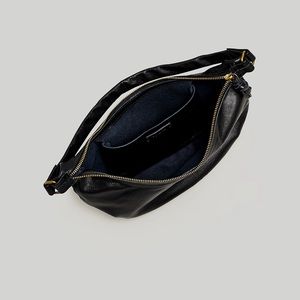 Madewell Piazza Small Slouch Shoulder Bag - black